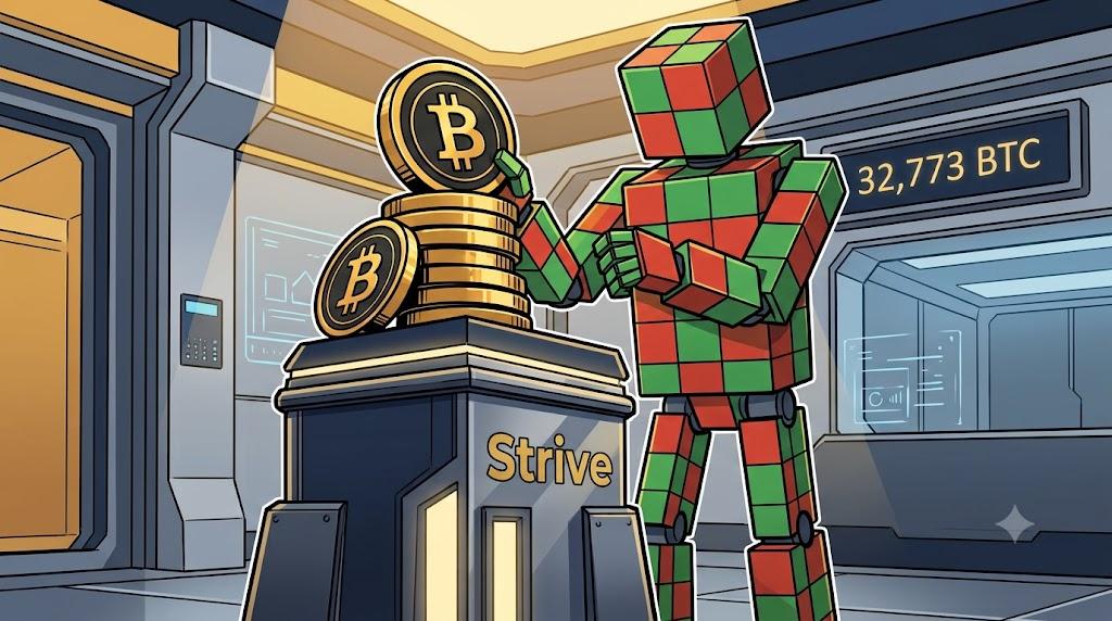 Strive expands corporate treasury to thirty-two thousand Bitcoin