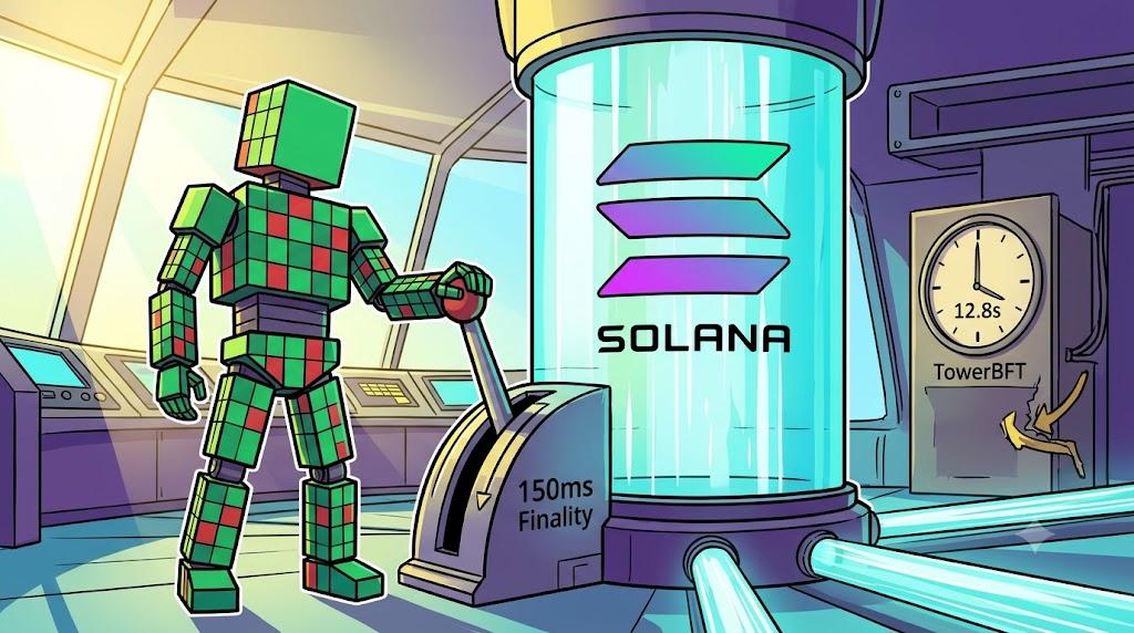Solana Alpenglow upgrade cuts finality speed for cubic robot validator