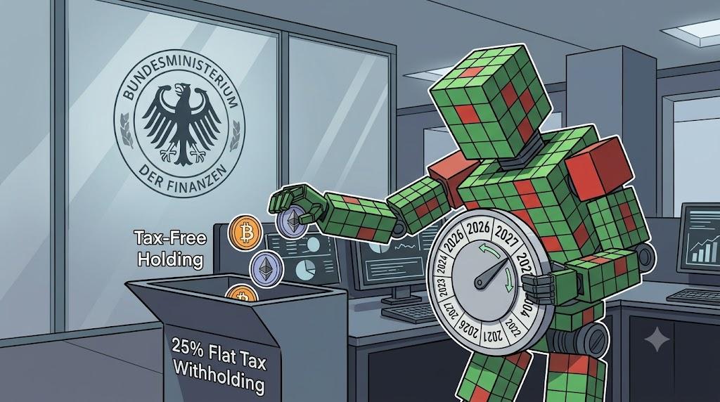 Germany prepares to end one-year crypto tax exemption in 2027
