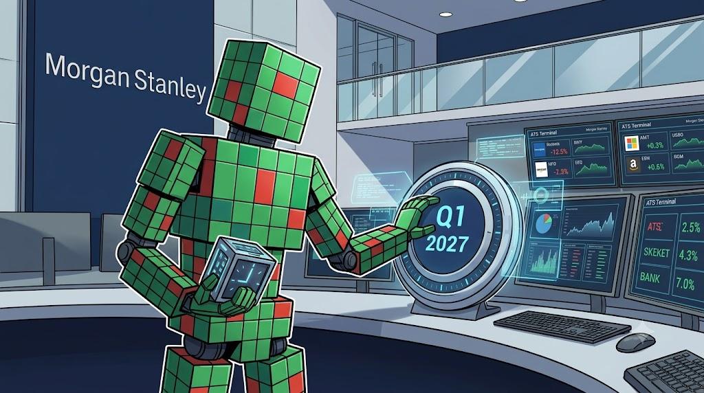 Robot setting Q1 2027 timeline for tokenized equity support