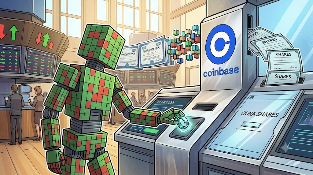 Coinbase enables retail investors to request Oura IPO allocations directly