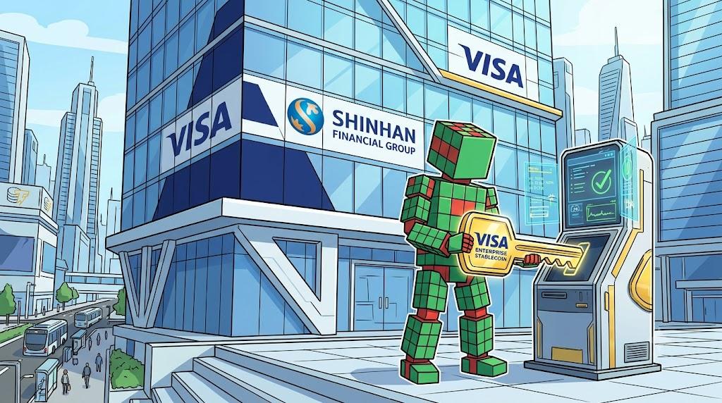 Shinhan Financial and Visa test stablecoin payment infrastructure in Korea