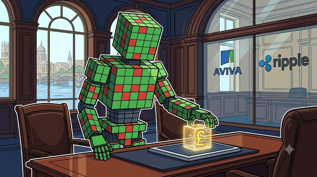 Aviva and Ripple collaborate on tokenized sterling fund share class