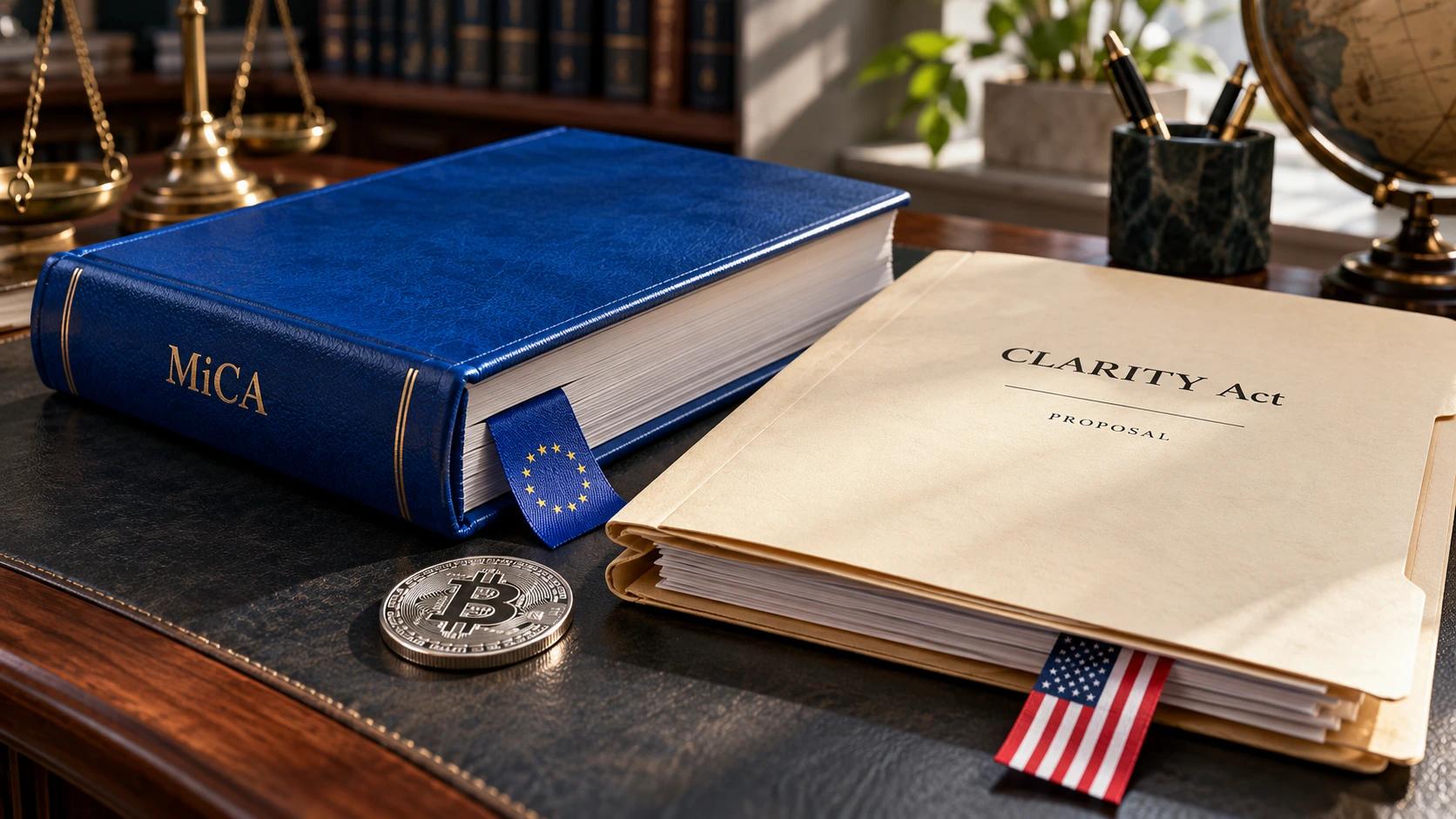 MiCA book and CLARITY proposal