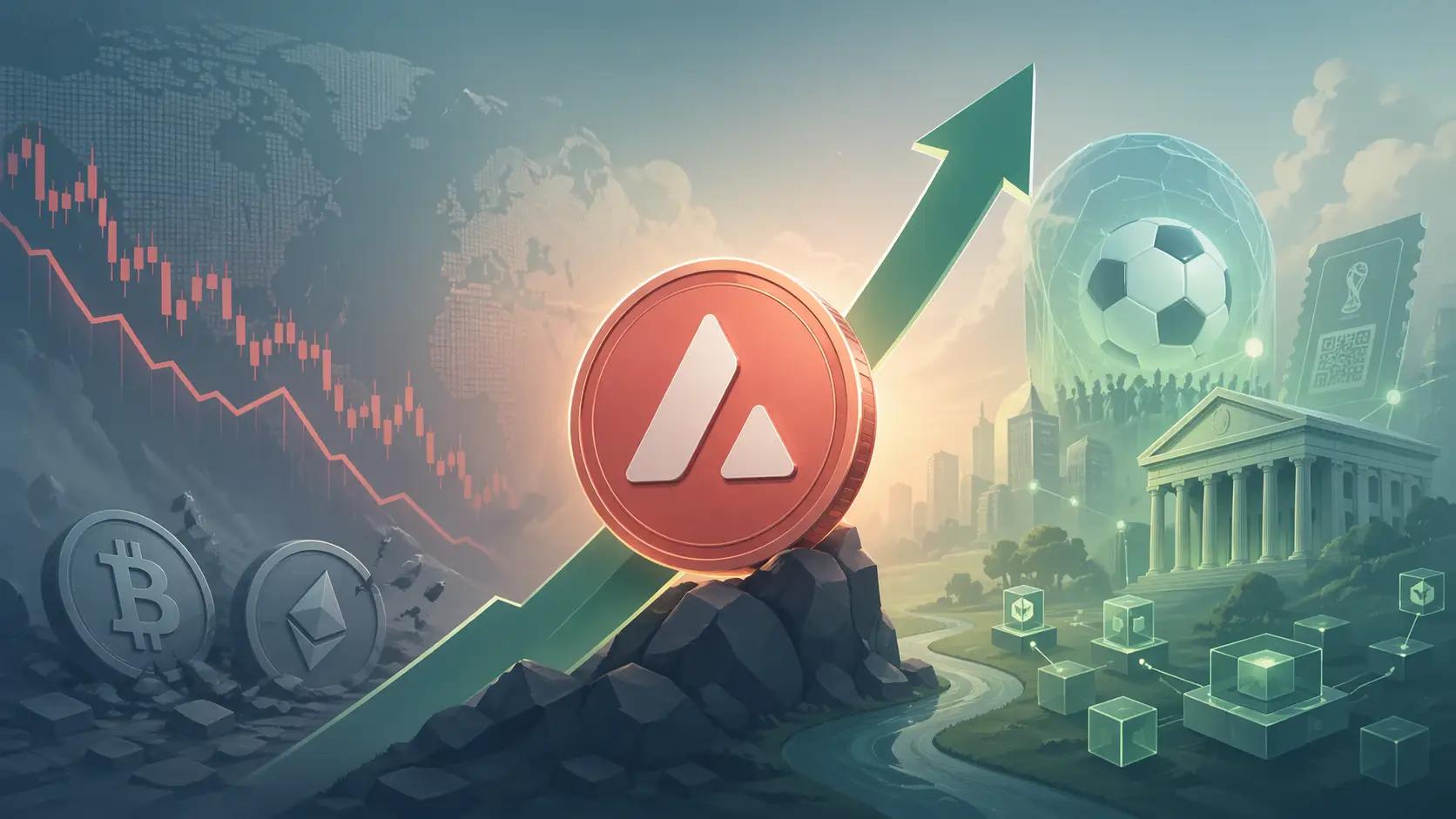 AVAX Crypto market rise and fall