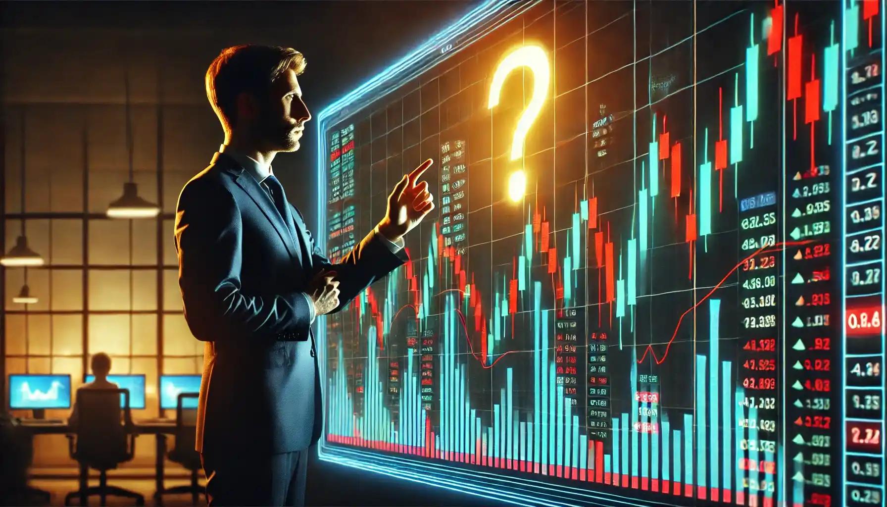 A crypto follower studies the charts and wonders if the four-year cycle has reached its end