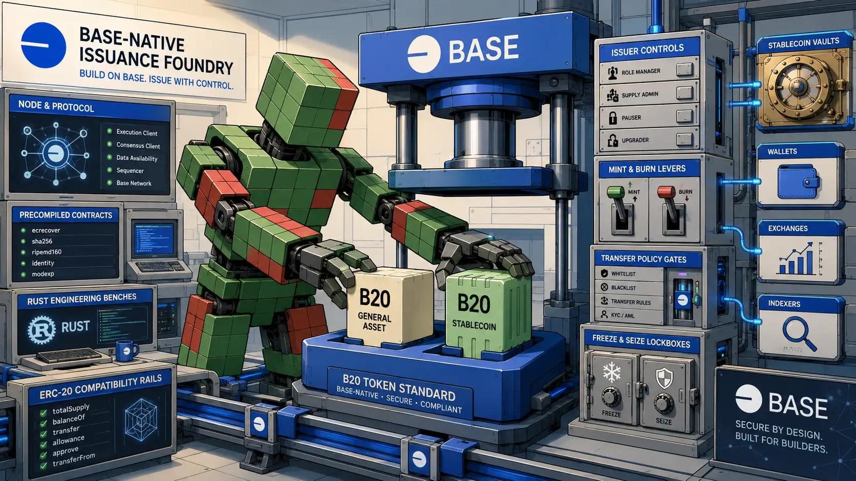 Base-native issuance foundry in action