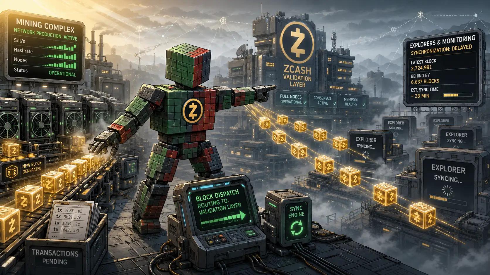 Blockchain mining and validation hub