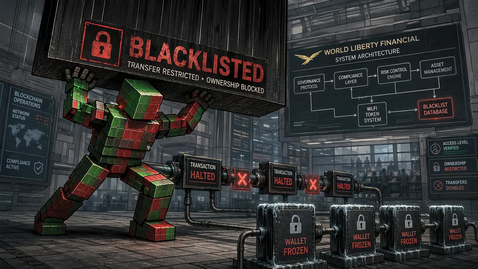 Blocking the digital transfer system