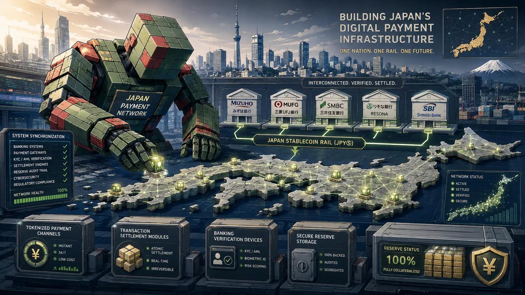 Building Japan's digital payment network