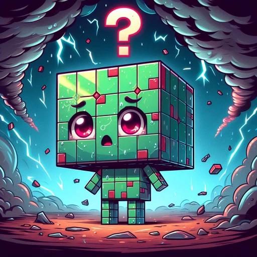 Confused chibi robot amid the bitforex incident