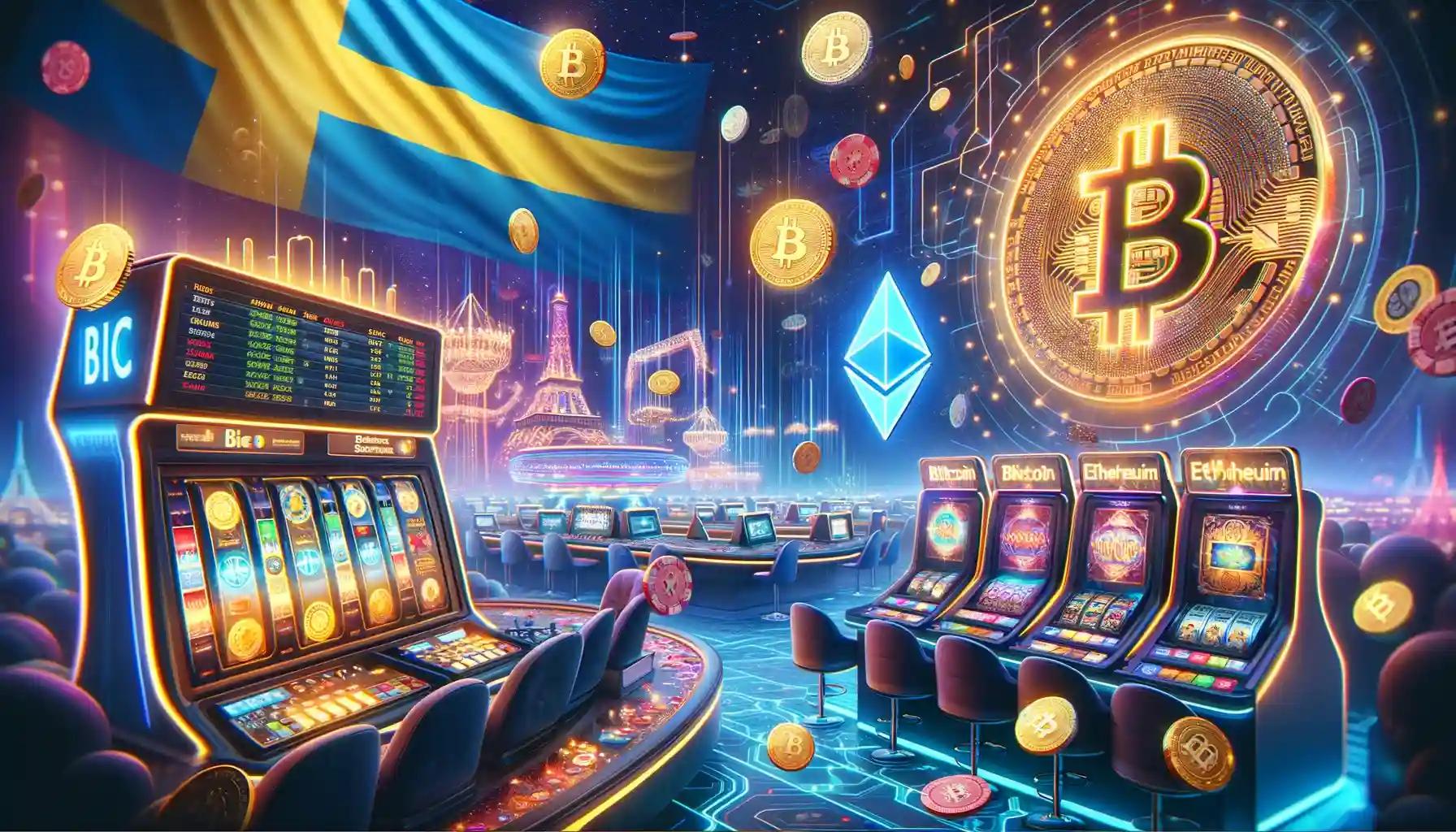 Crypto Casinos, A New Era for Swedish Players