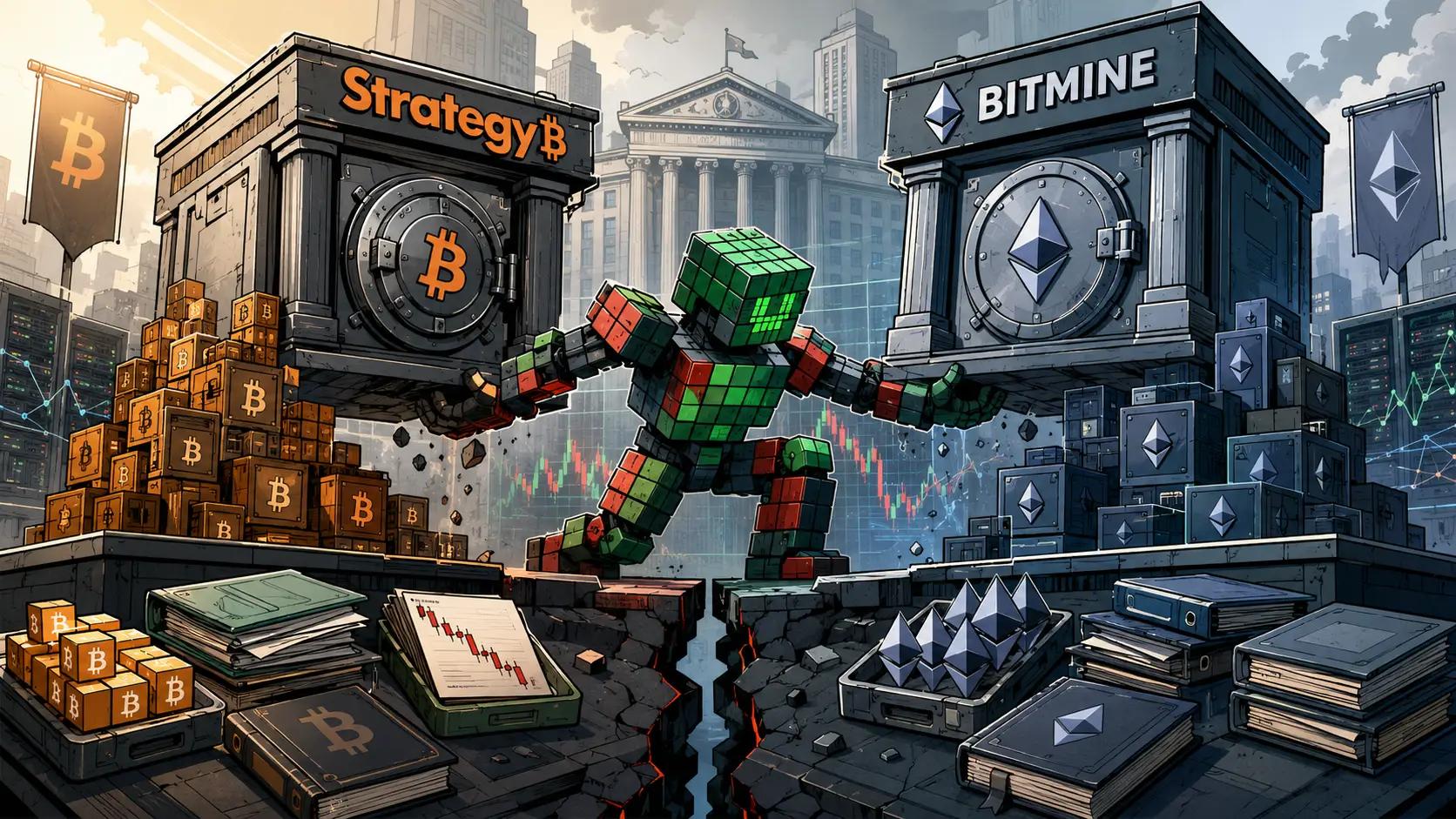 Crypto battle of vaults and strategy