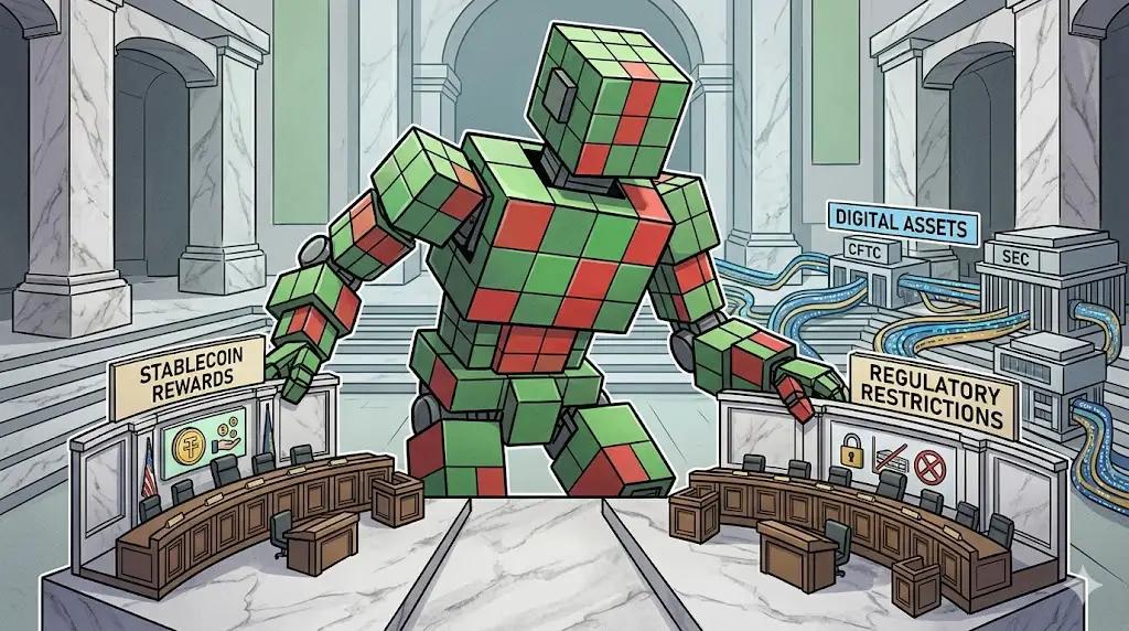 Crypto bill negotiation balances stablecoin yield and regulation risks