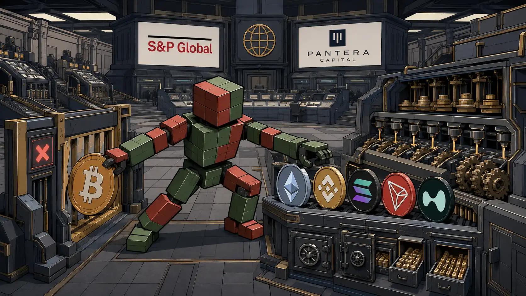 Crypto factory under robotic control