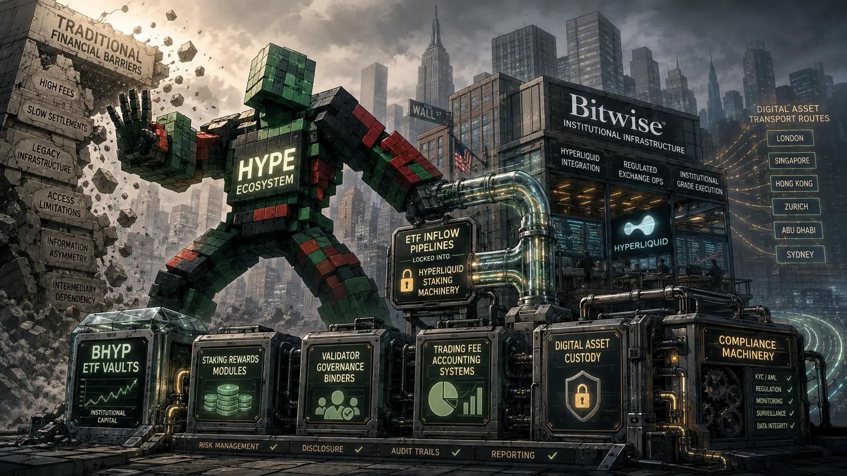Crypto fortress and broken financial barriers