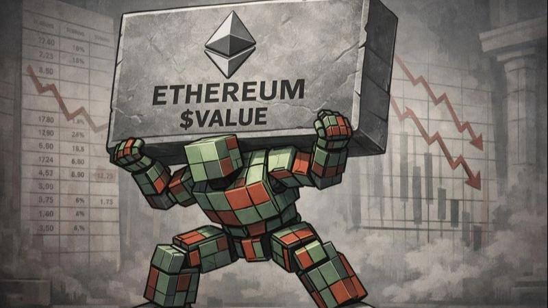 Ethereum losses weigh on BitMine as coin market cap contracts