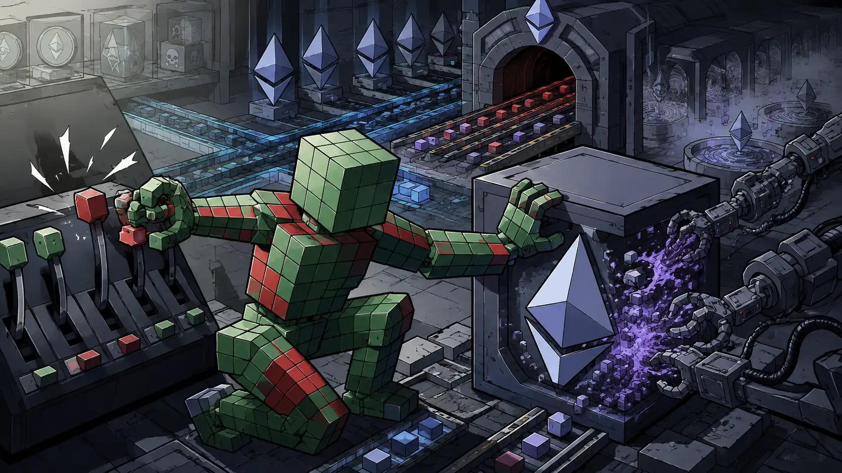Ethereum vault heist in progress