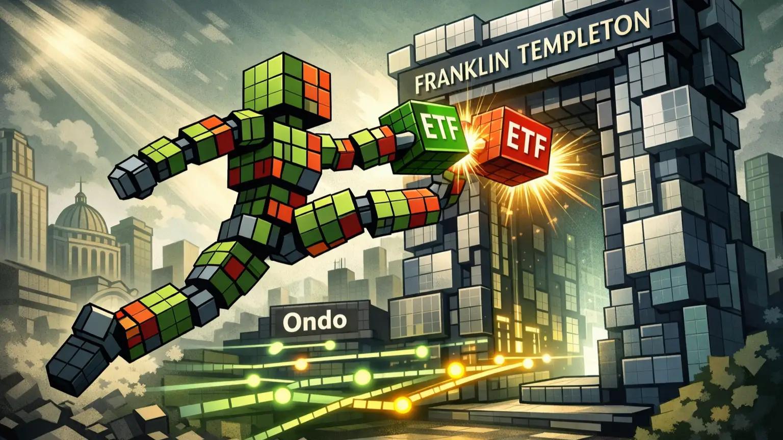 Franklin Templeton drives crypto price index via tokenized ETF rails