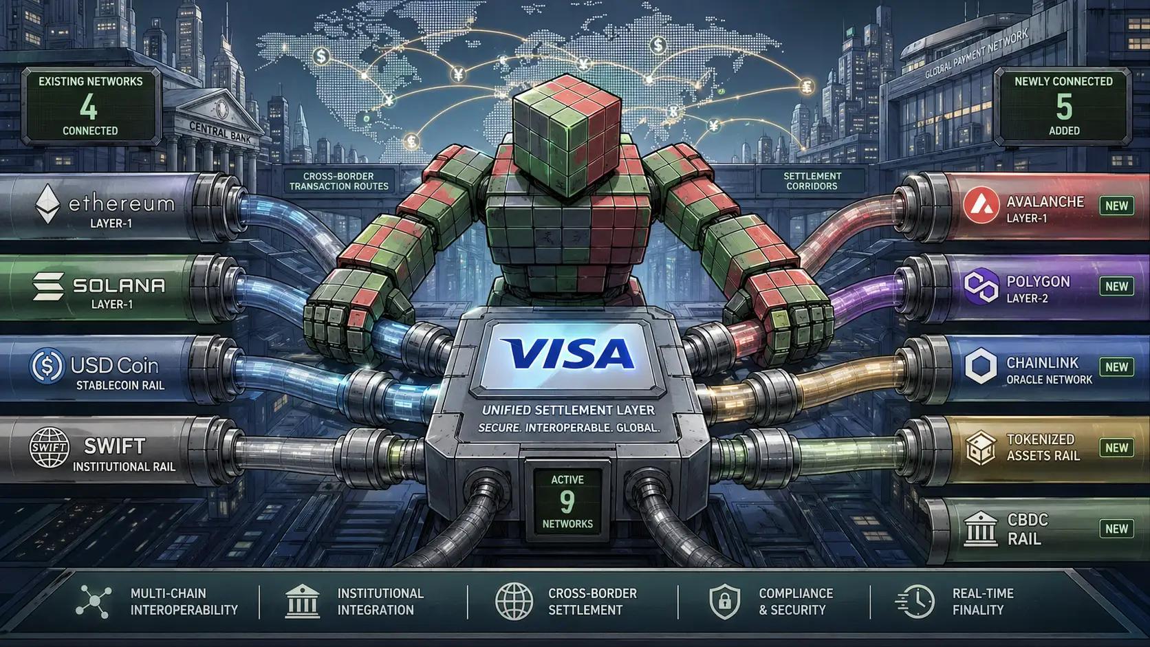Futuristic blockchain hub and networks
