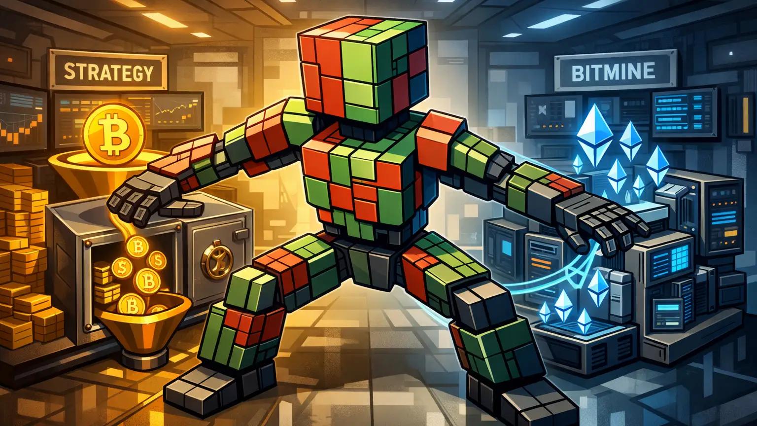 Futuristic finance_ Bitcoin and Ethereum balance