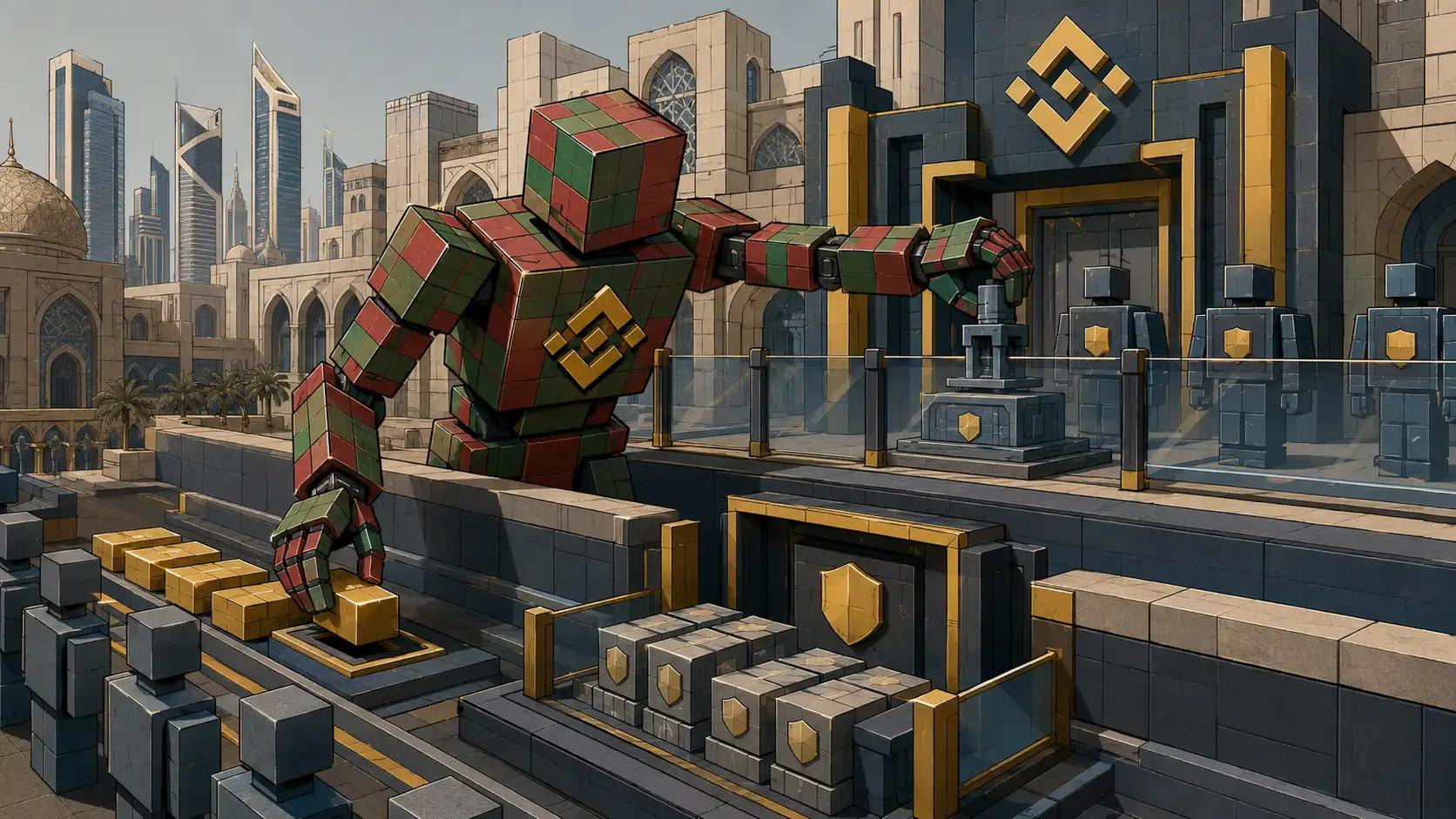 Golden Robot Exchange Vault