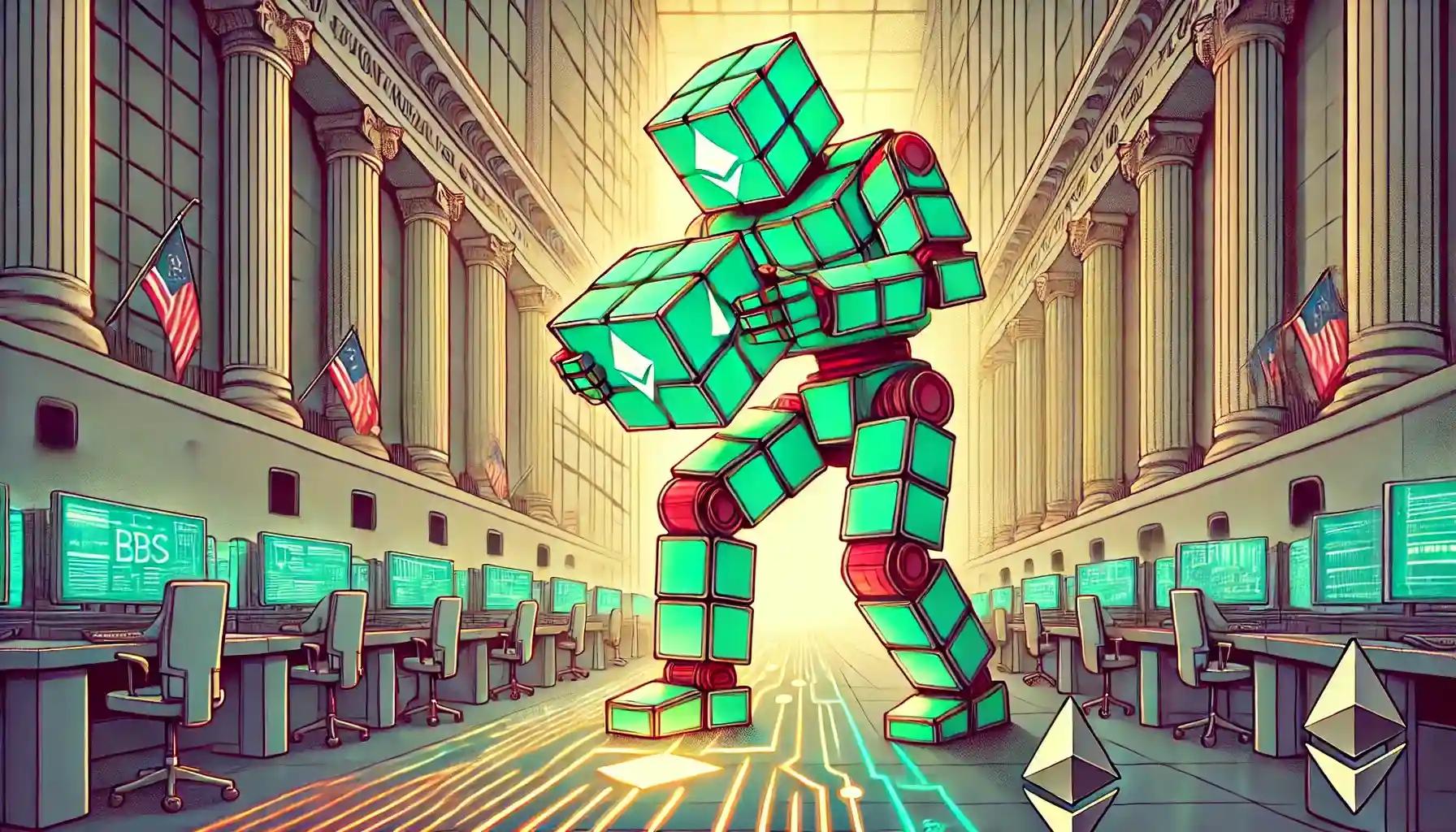 JPMorgan robot settles tokenized fund onto Ethereum money market rails