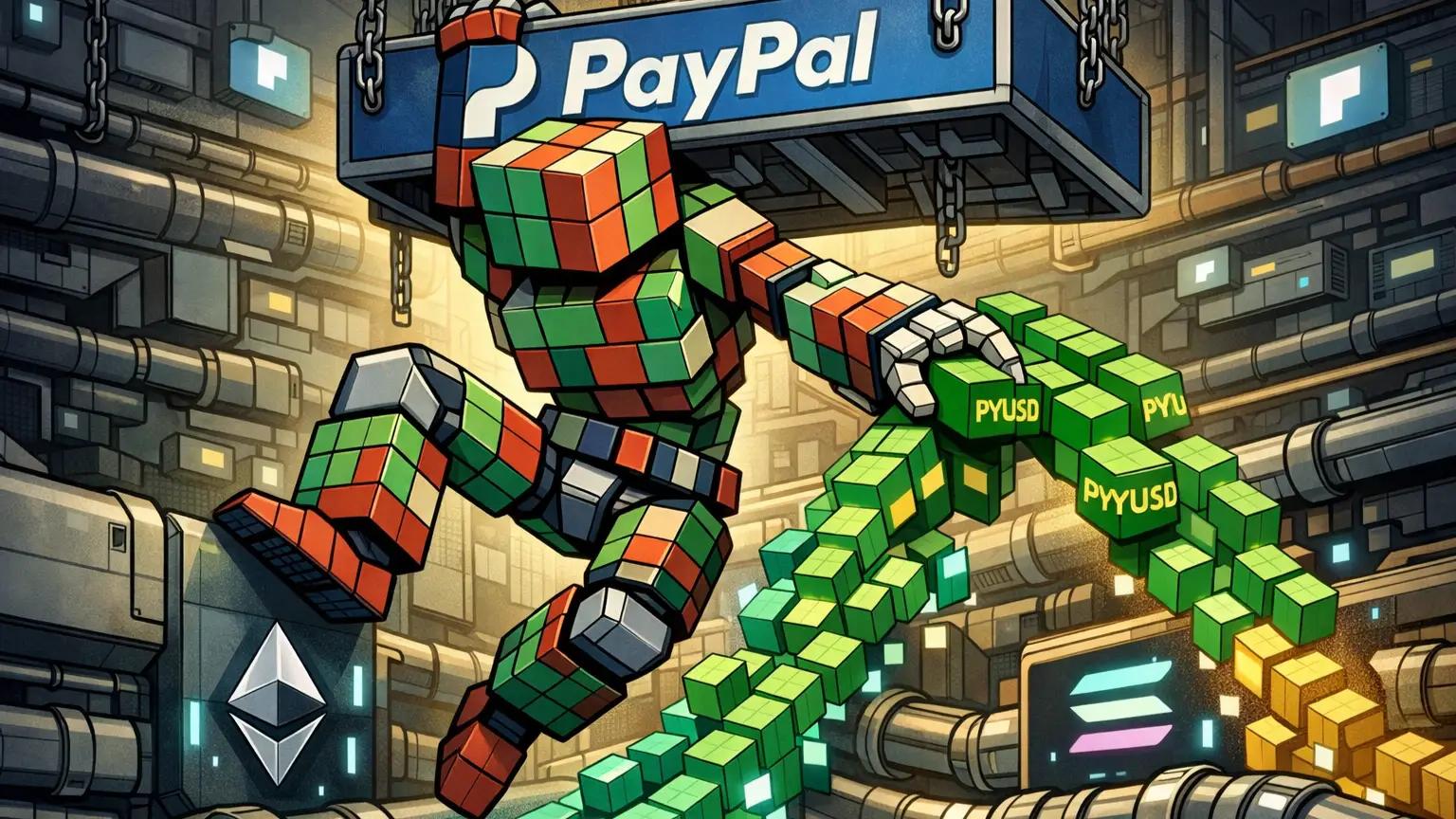 Multi-chain routing expands PYUSD impacting coin market cap distribution