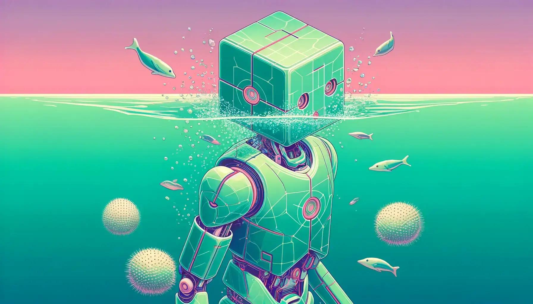 Puffer Finance's humanoid robot leaps through digital geometric innovation landscape