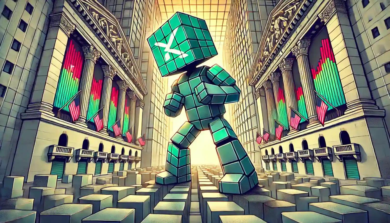 Robot braces XRP cube as crypto price index momentum weakens