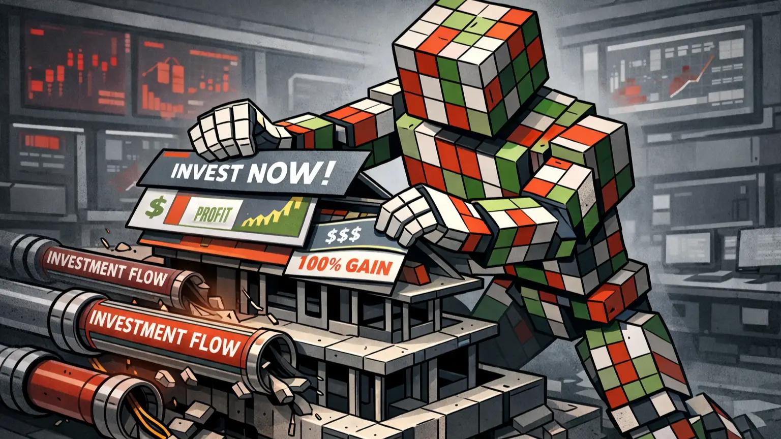 Robot dismantles fraudulent investment scheme