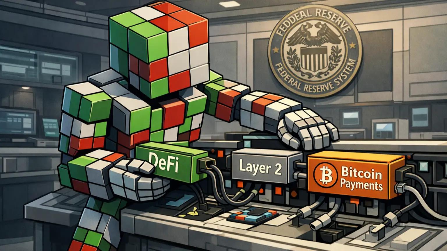 Robot dismantling crypto infrastructure in control room