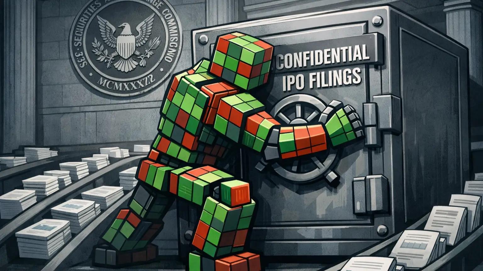 Robot guarding confidential filings vault