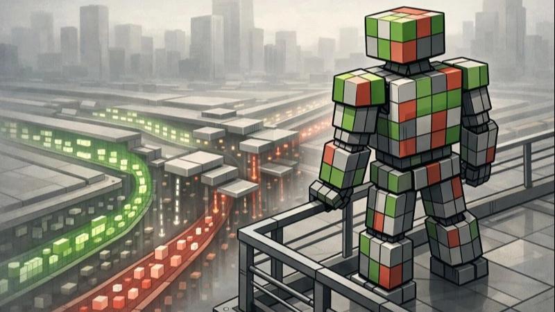 Robot observes stablecoin flows amid thinning liquidity and coin market cap