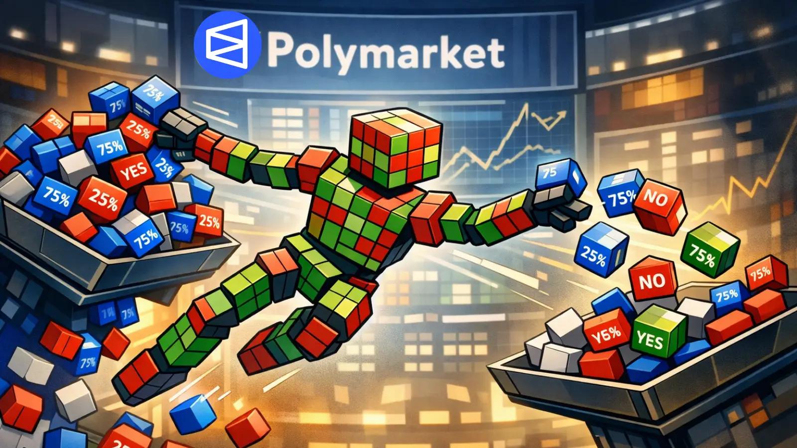 Robot redistributes assets across Polymarket prediction market imbalance