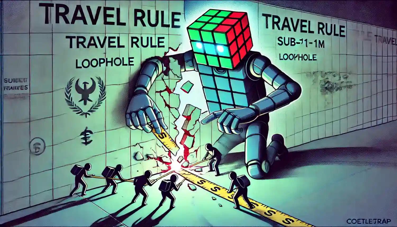 Robot seals a small loophole in the Travel Rule wall, preventing micro-transfer evasion