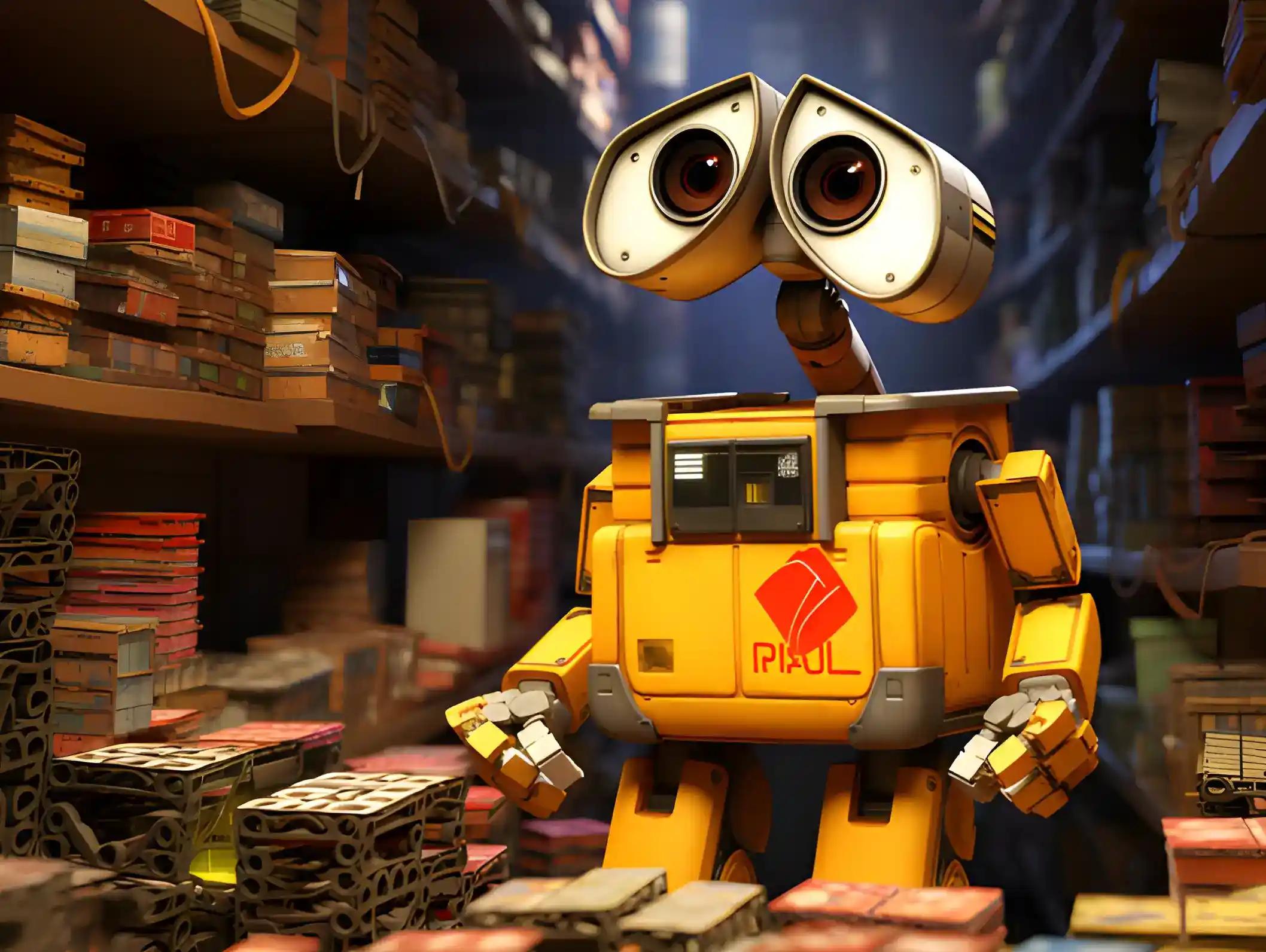 Robot sorting Blockchain and Hashgraph blocks in lively action