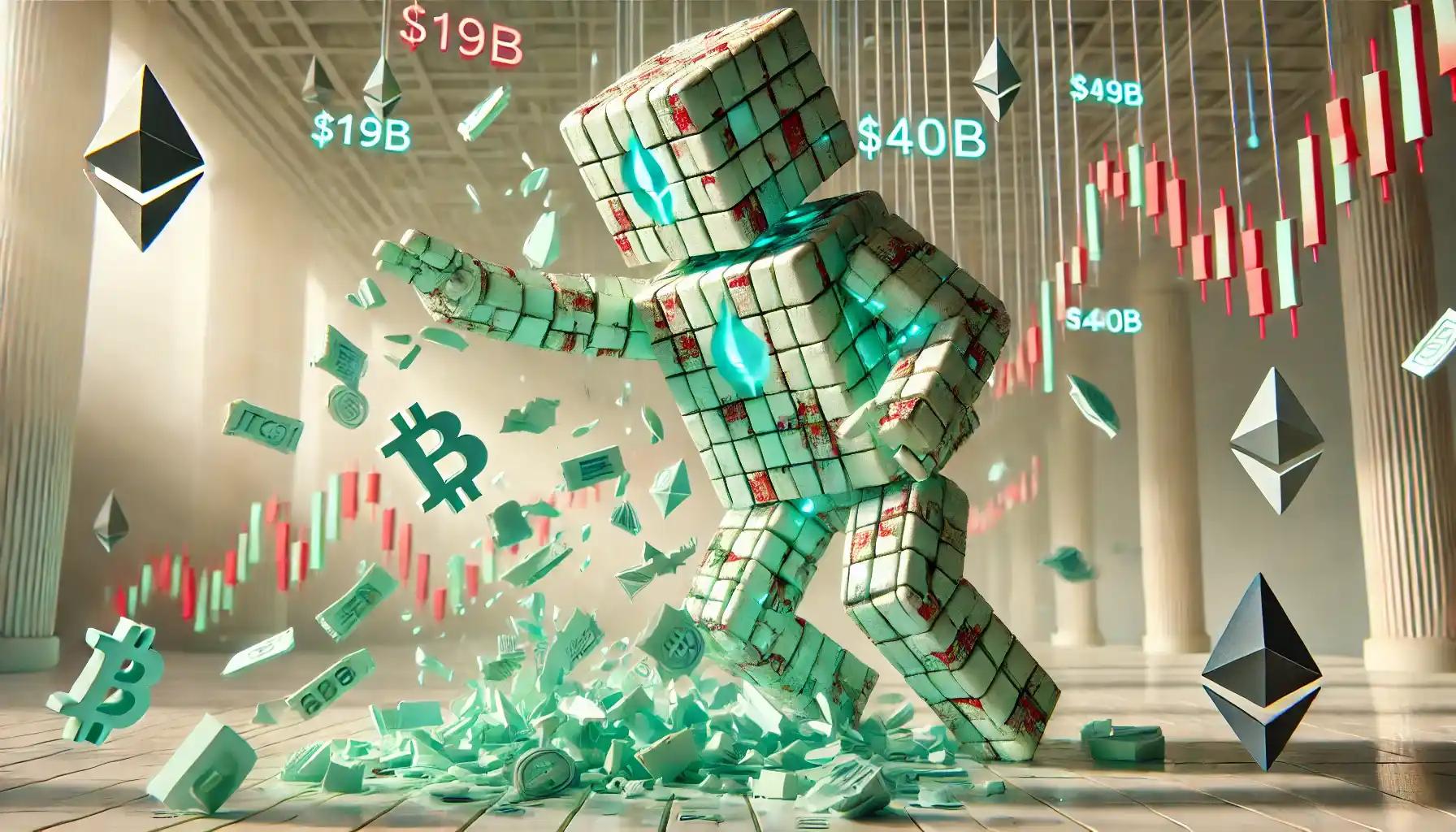 Robot stabilizes mint data collapse during crypto liquidation avalanche crisis