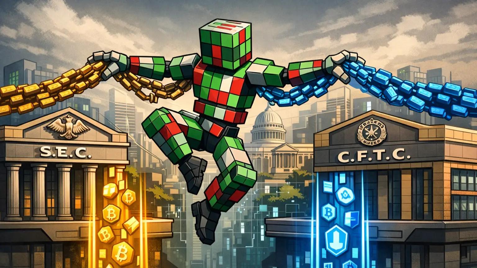 SEC CFTC crypto regulation splits tokens into commodities and securities