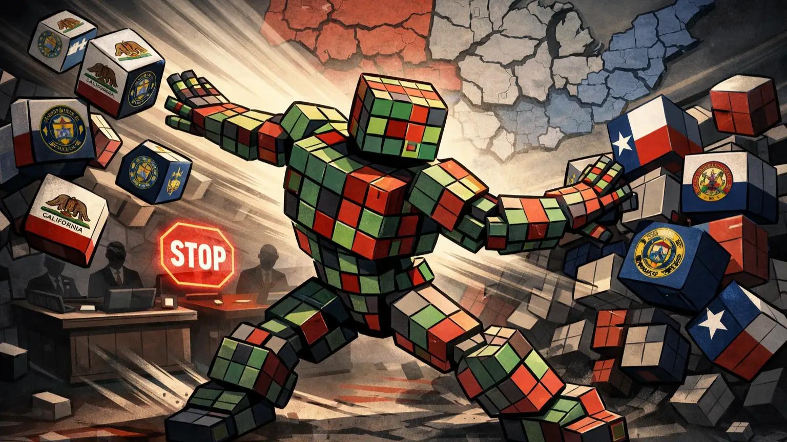 State enforcement disrupts crypto prediction markets through fragmented legal battles