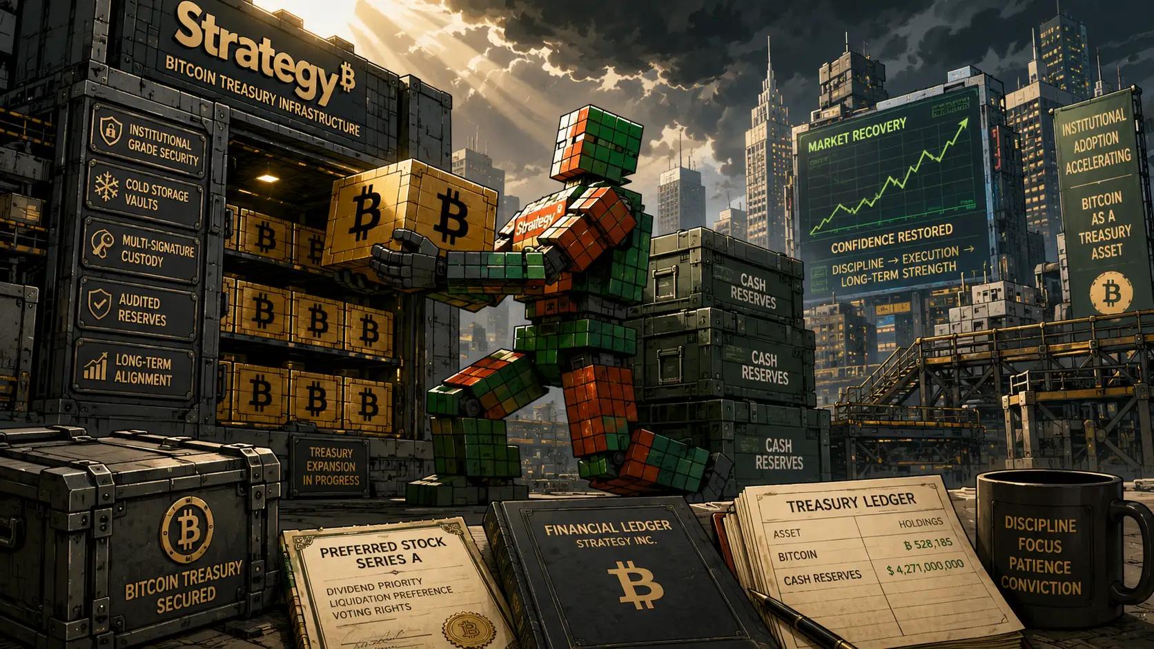 Strategic bitcoin treasury in progress