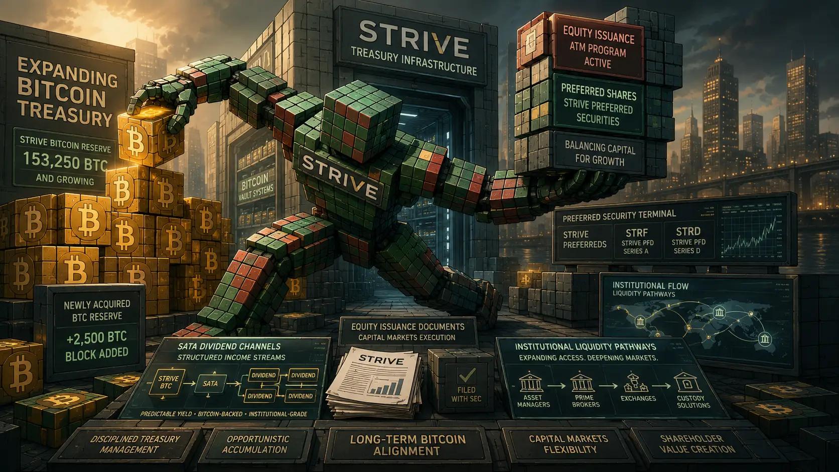 Strive robot balancing digital assets