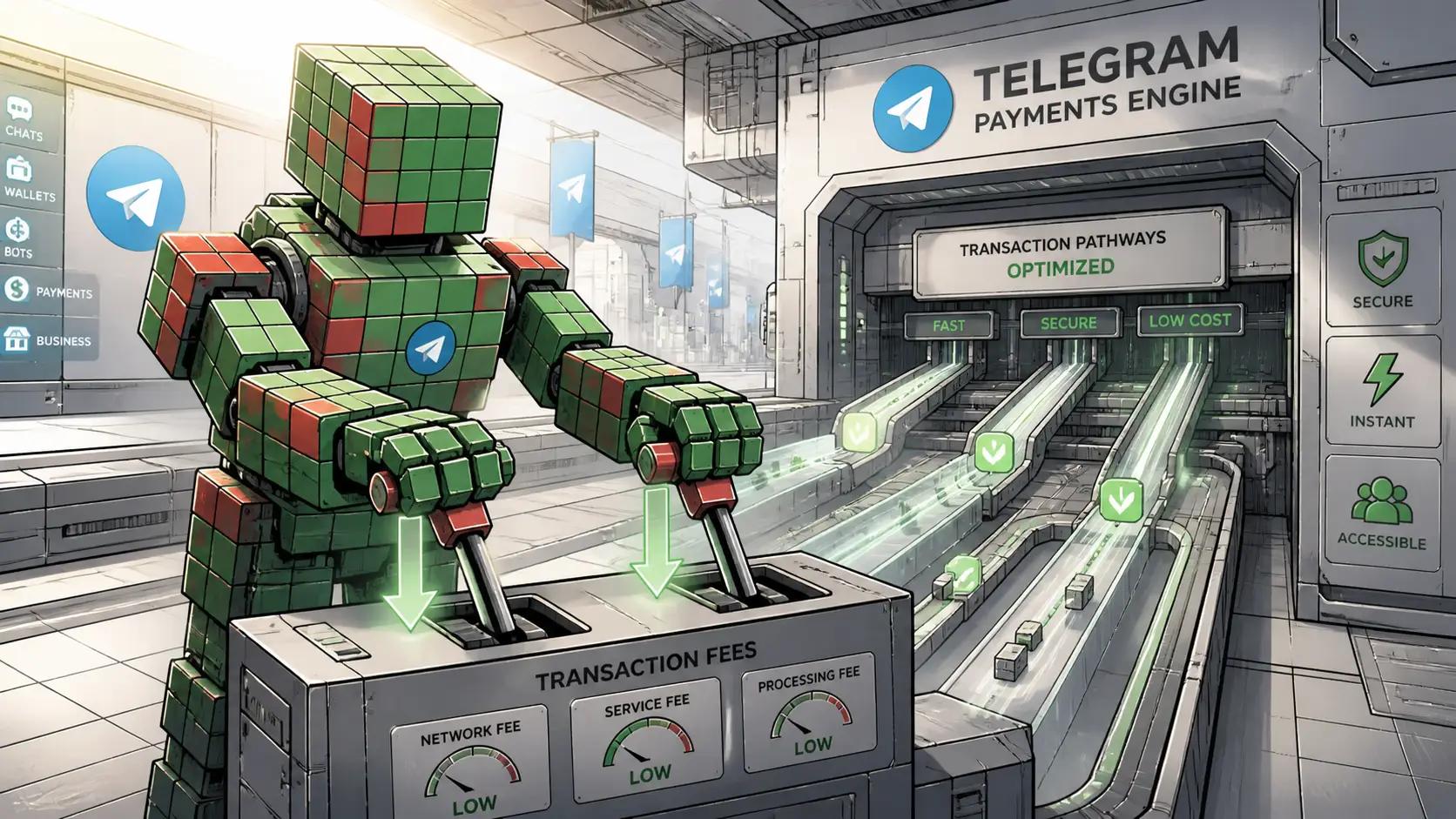 Telegram payments engine control room
